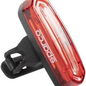 Solo Oggi Fanalino posteriore per bicicletta sparco, 7,2x2,1x2,2 cm